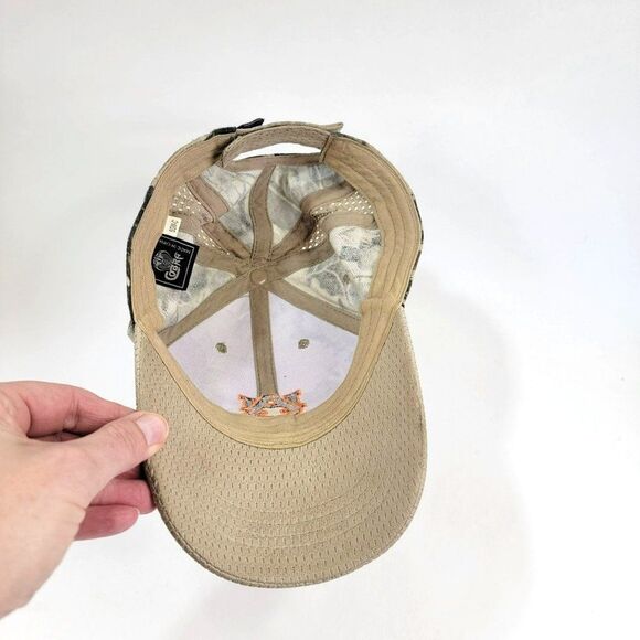 Cobra Camouflage University of Auburn Ball Cap Hat Adjustable Hook & Loop Strap - Picture 9 of 9